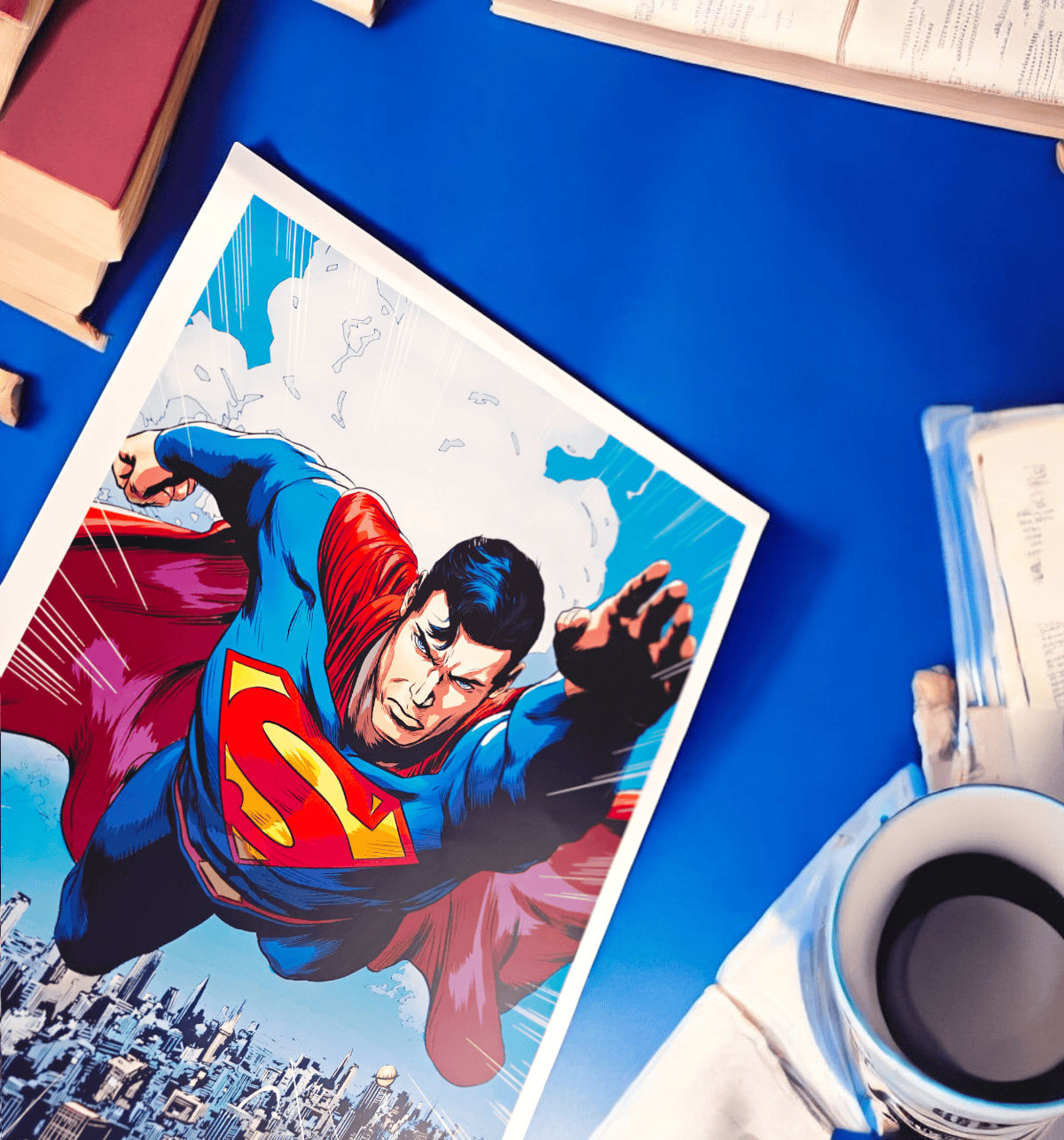 House Of Festivals Storming Through - Superman Official Poster