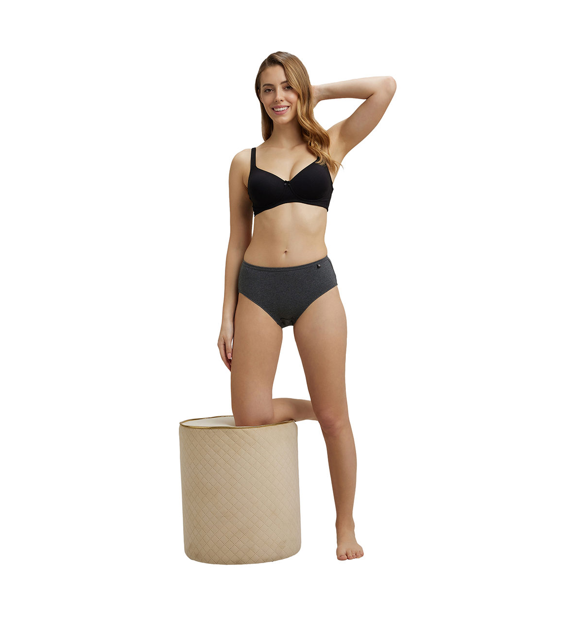 Jockey 1410 Women's Medium Coverage Super Combed Cotton Bikini (PO3, Assorted) Panty