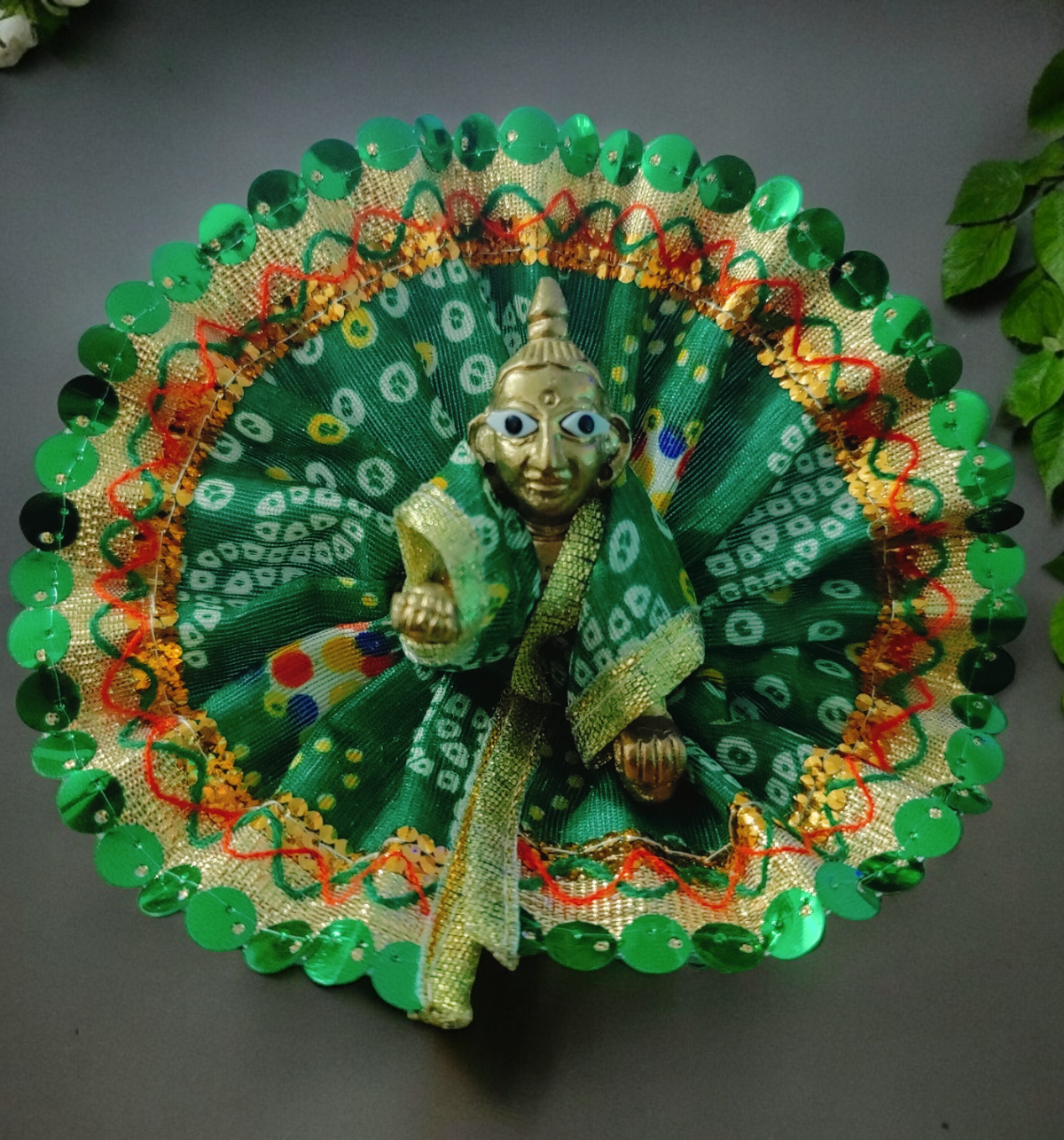 House Of Festivals Traditional Ladoo Gopal Poshak | Size 2 - Assorted
