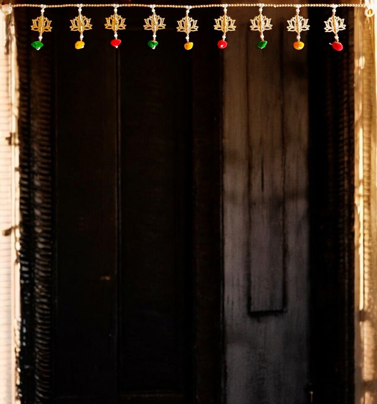 House Of Festivals Moti Toran - Multicolor | Lotus Design