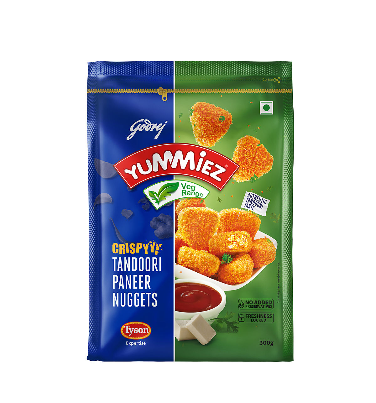 Yummiez Tandoori Paneer Nuggets