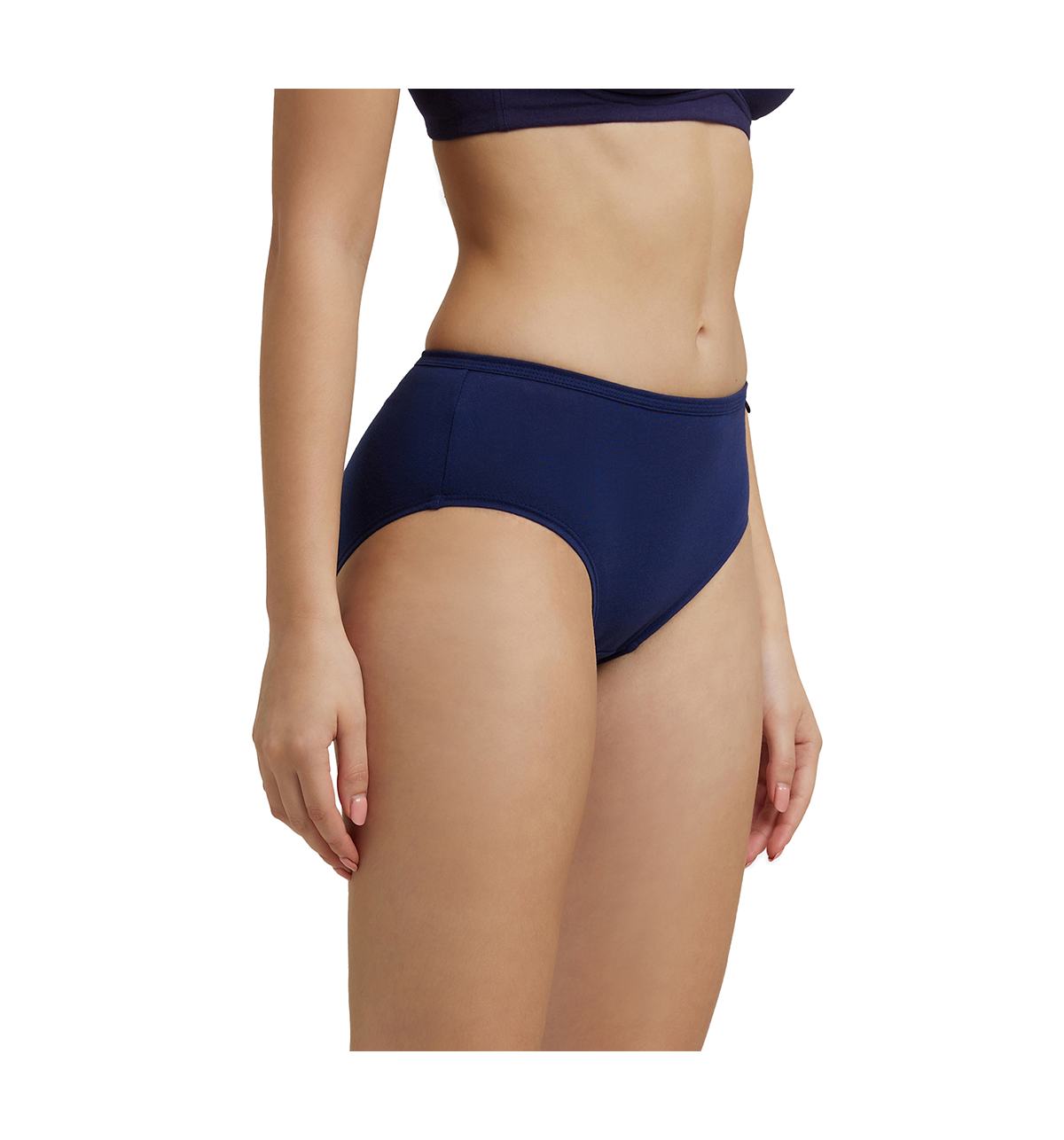 Jockey 1410 Women's Medium Coverage Super Combed Cotton Bikini (PO3, Assorted) Panty