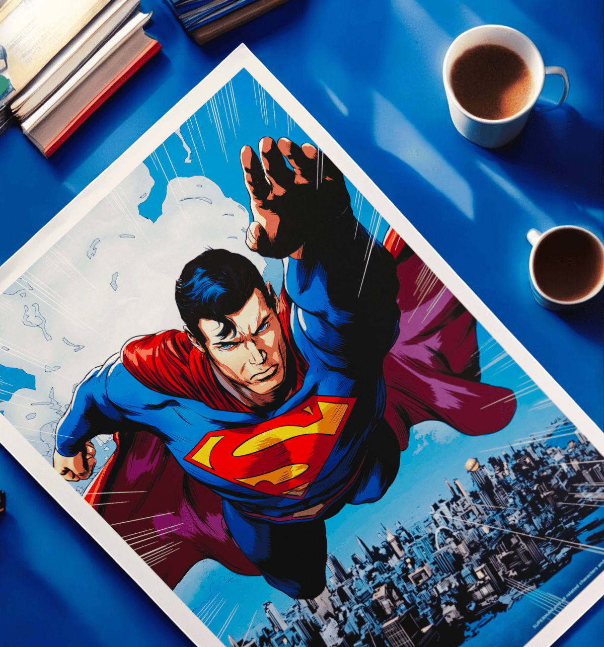 House Of Festivals Storming Through - Superman Official Poster