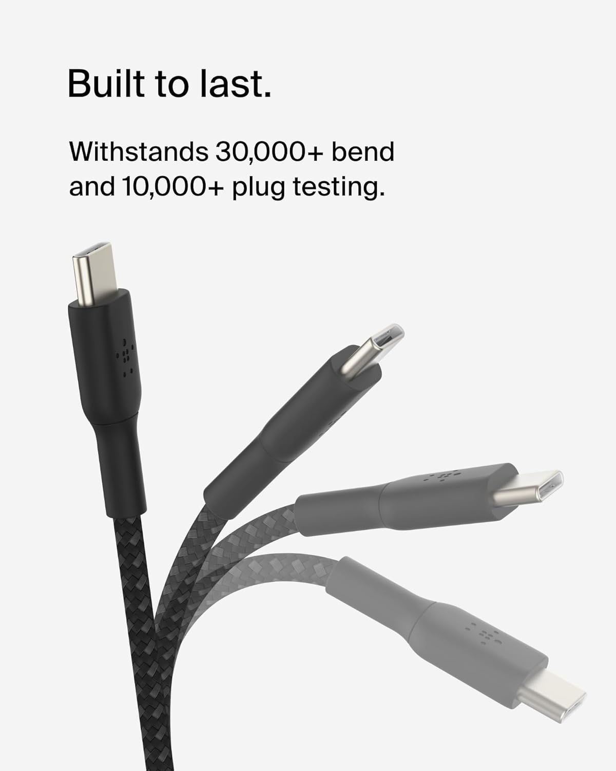 Belkin Braided USB-C To USB-C Cable | 1 m | Black