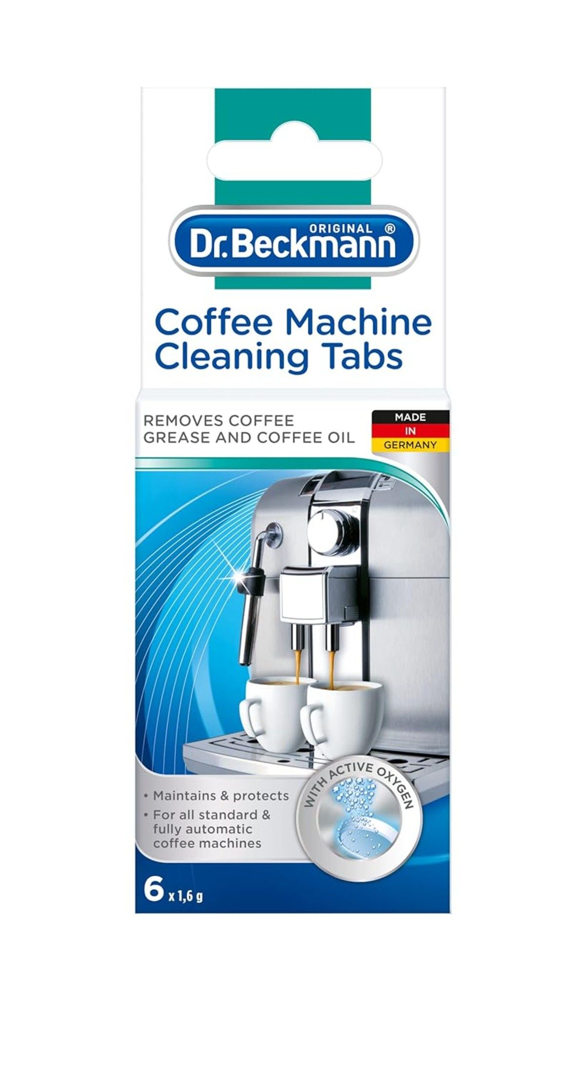 Dr. Beckmann With Active Oxygen Formula Coffee Machine Cleaning Tablets