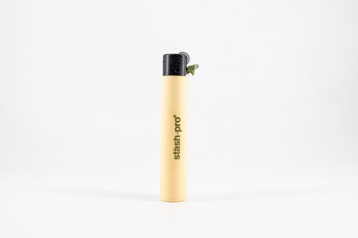Stash-Pro Retro Circulo Flint Lighter (Refillable) (Colour May Vary)