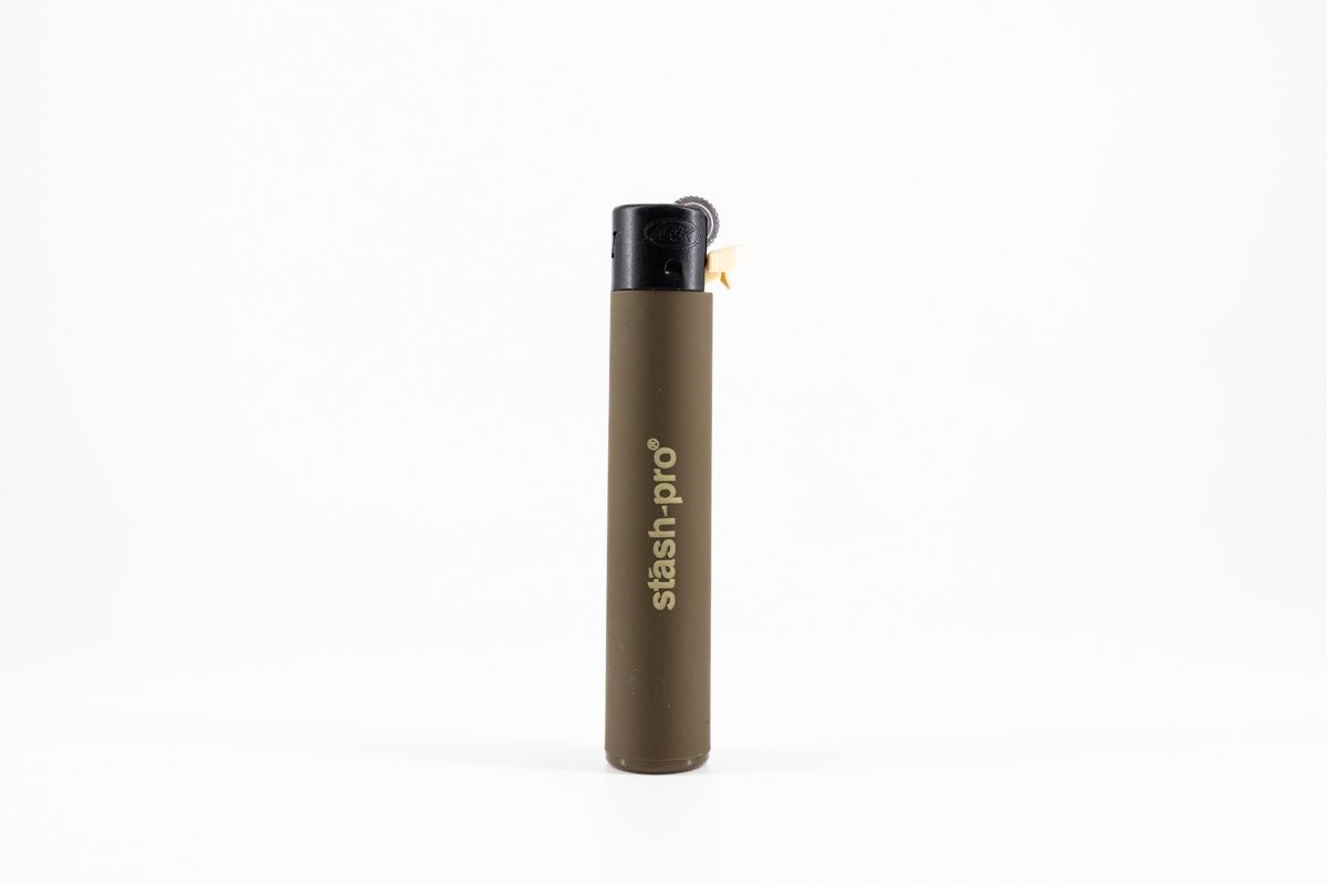 Stash-Pro Retro Circulo Flint Lighter (Refillable) (Colour May Vary)