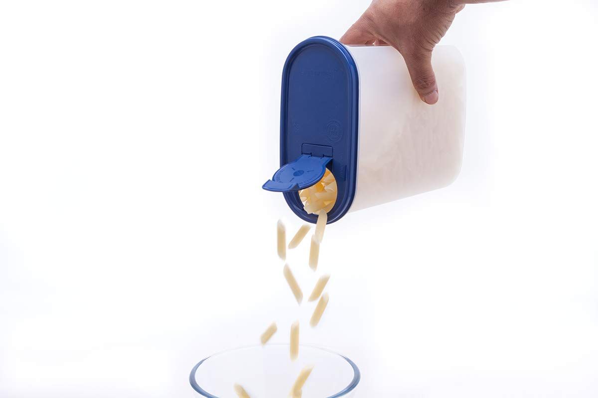 SignoraWare Modular Cereal Dispensor Set Of 1, 2300Ml, Mod Blue 749Modblue