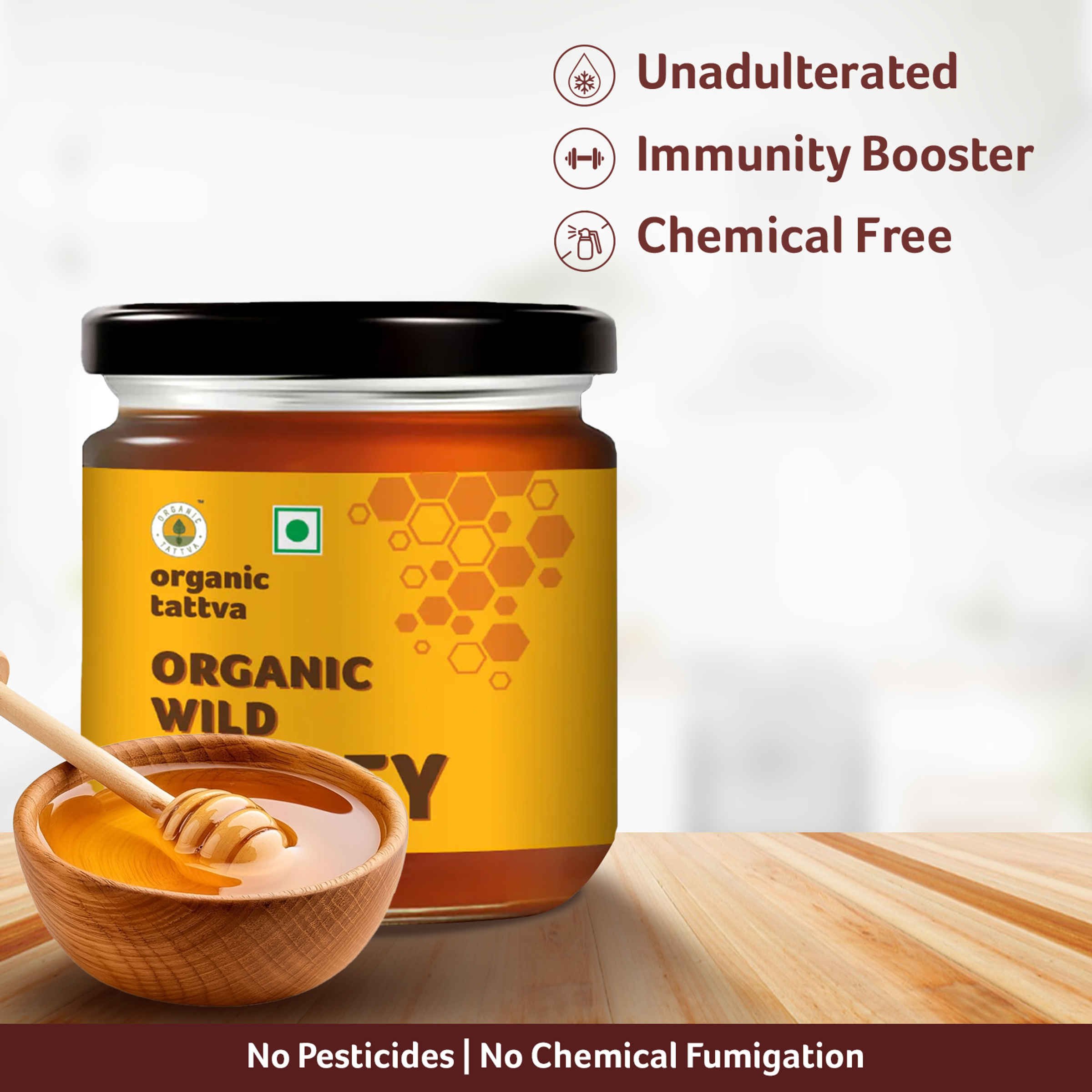 Organic Tattva Honey - Image 6