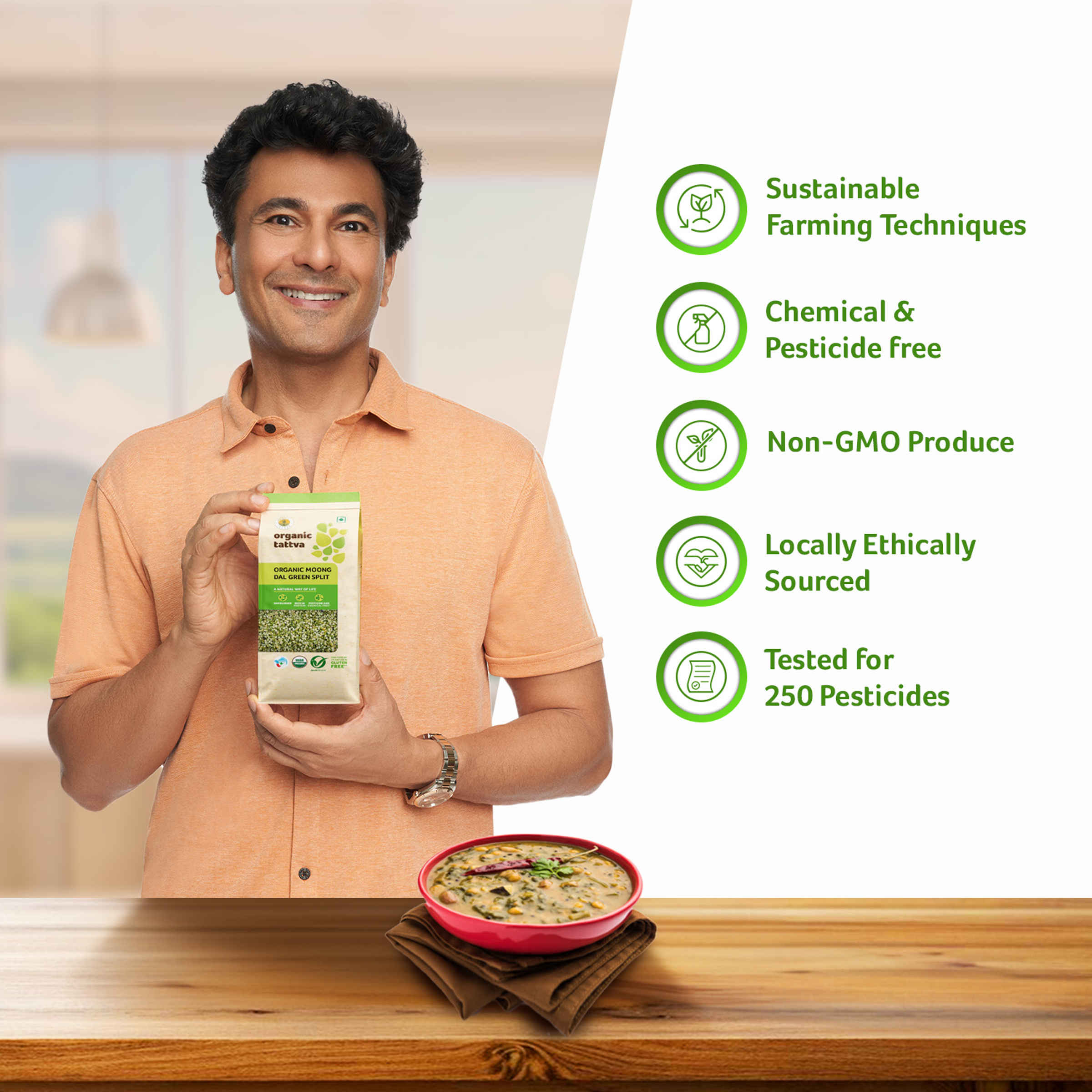 Organic Tattva Moong Dal Green Split - Image 7