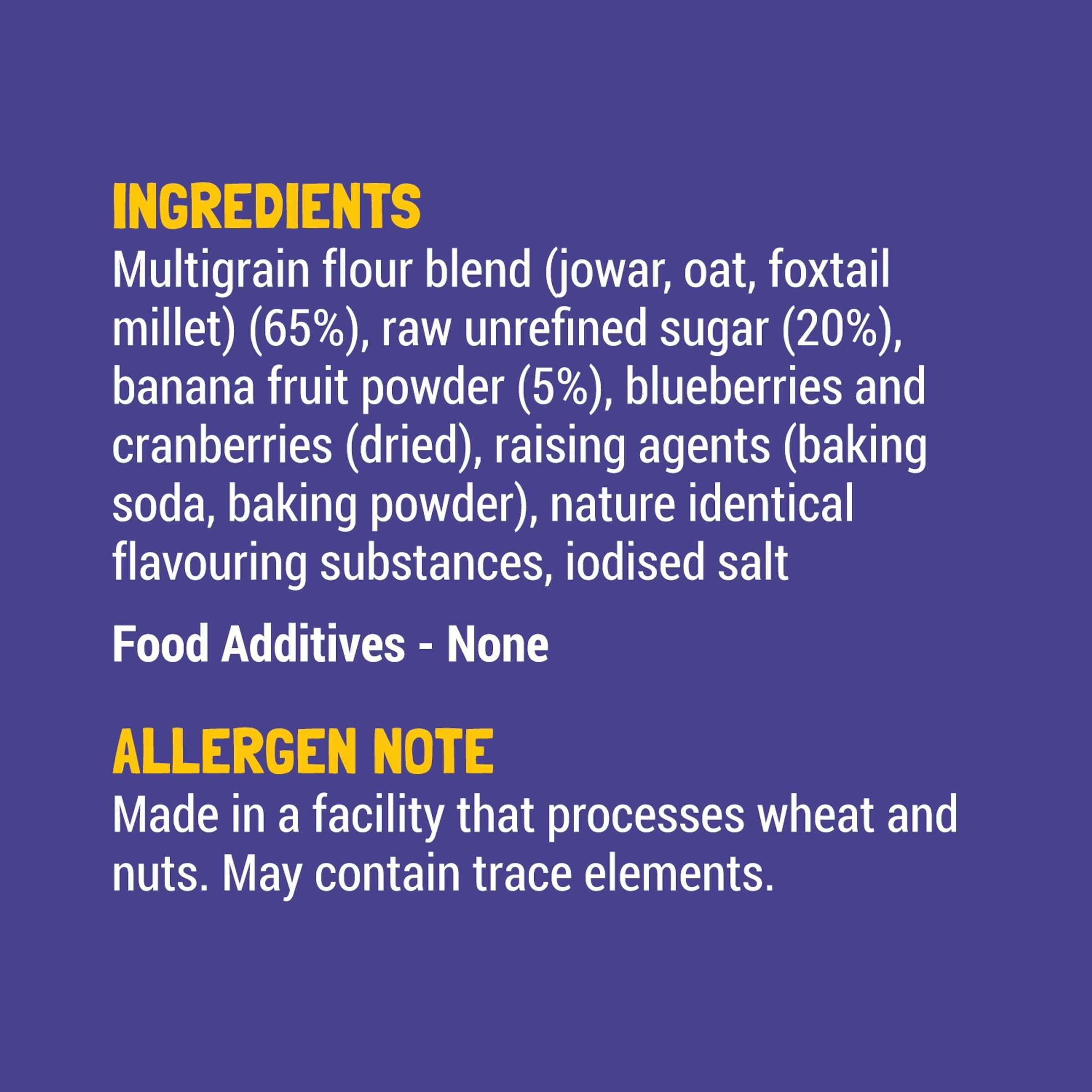 Slurrp Farm Blueberry Millet Pancake Mix | No Maida - Image 5