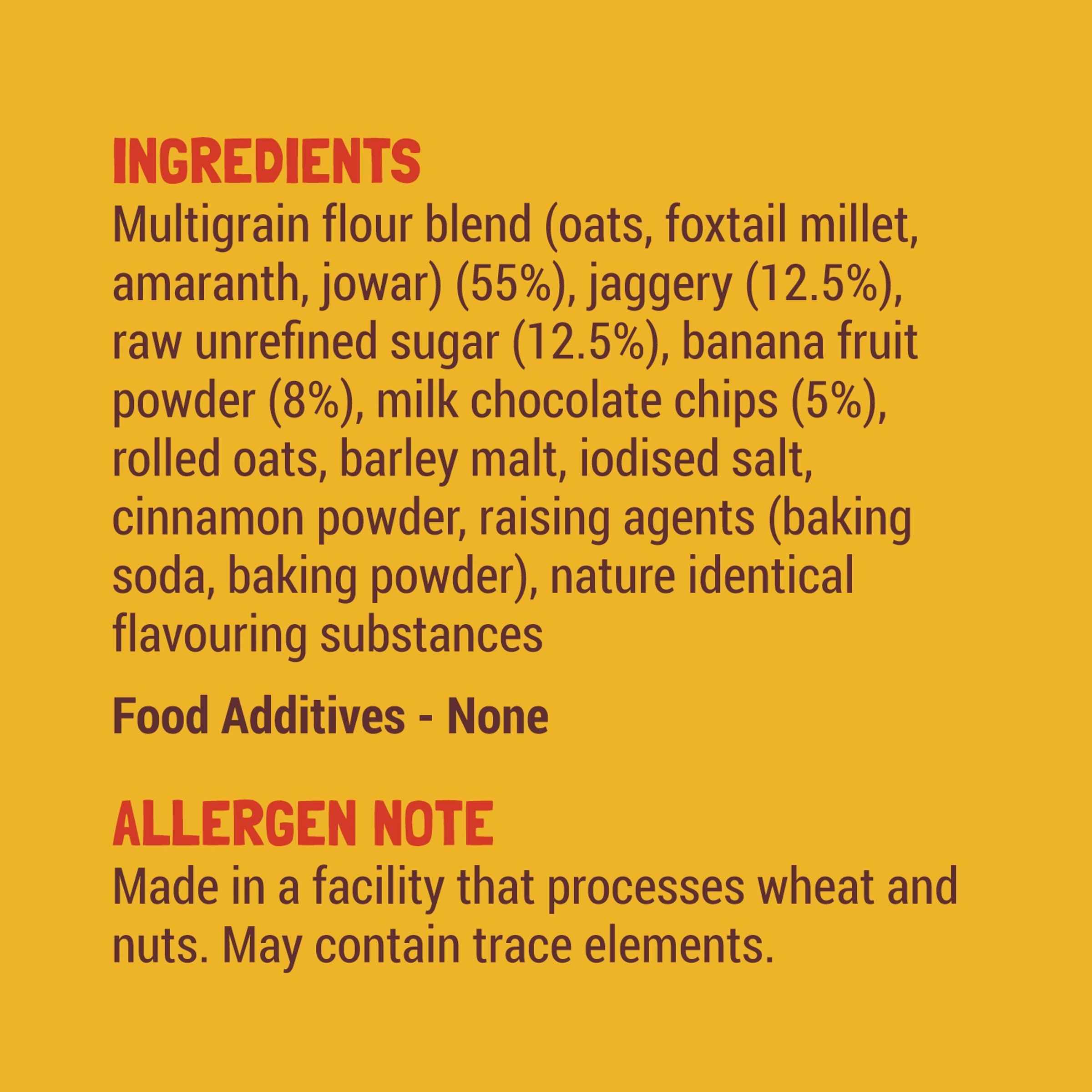 Slurrp Farm Banana Choco-Chip Millet Pancake Mix | No Maida - Image 5