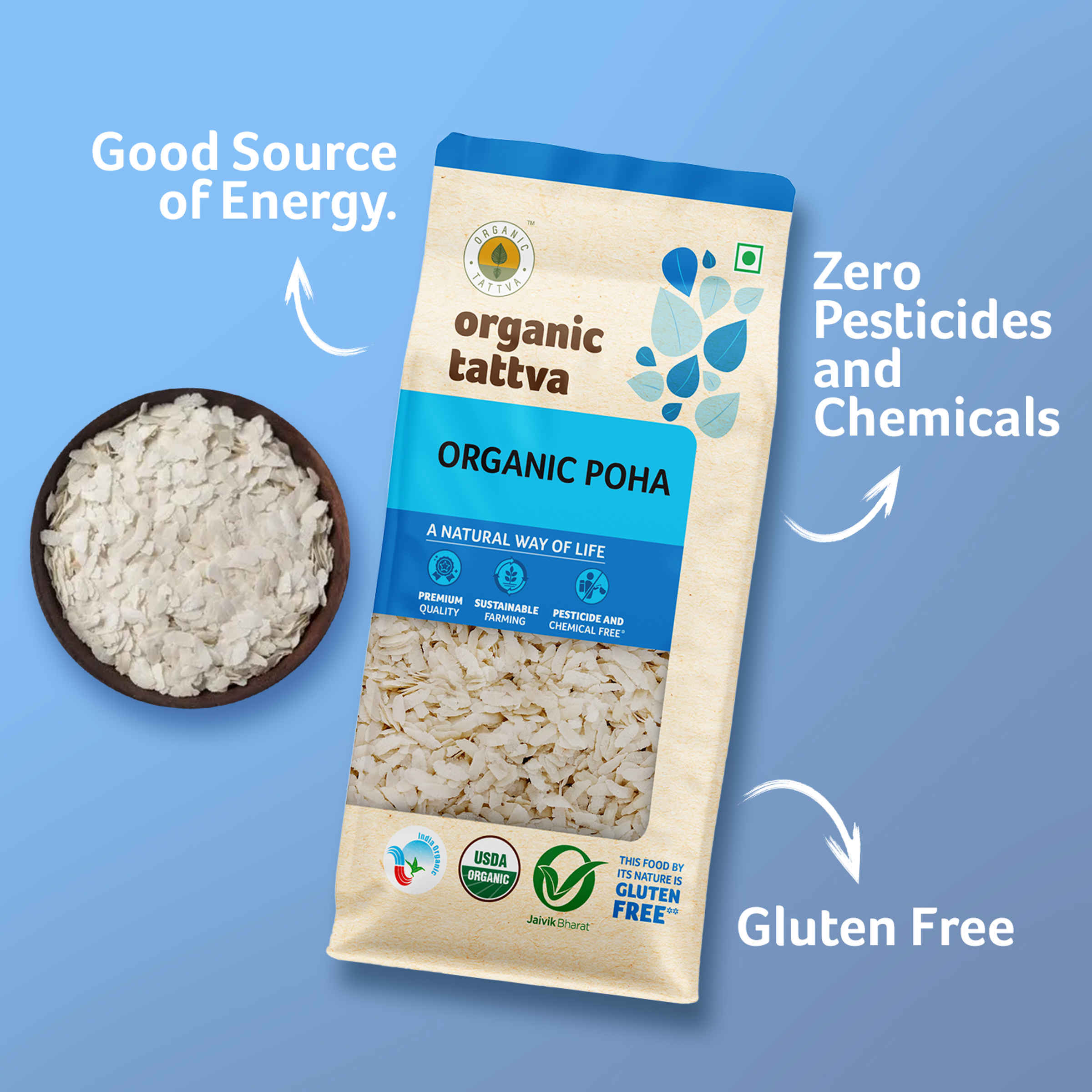Organic Tattva Poha - Image 7