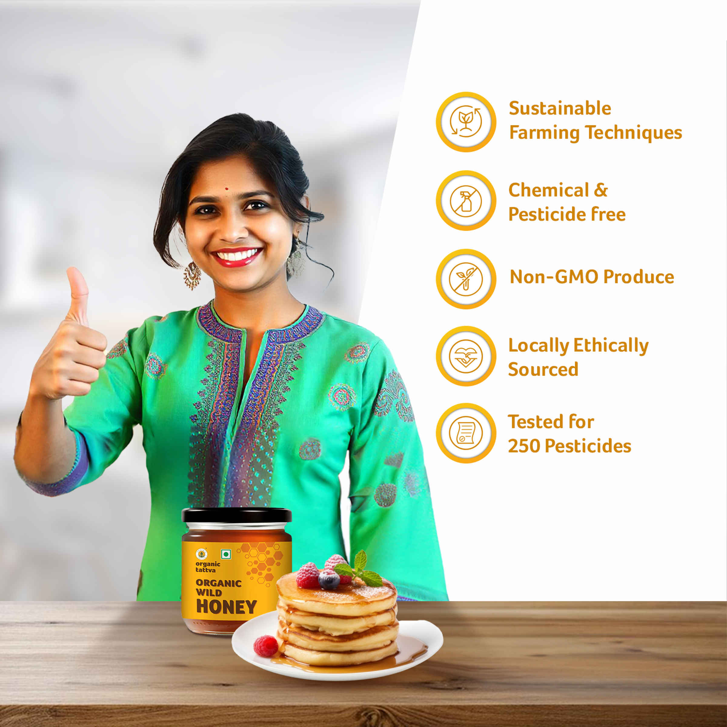 Organic Tattva Honey - Image 5