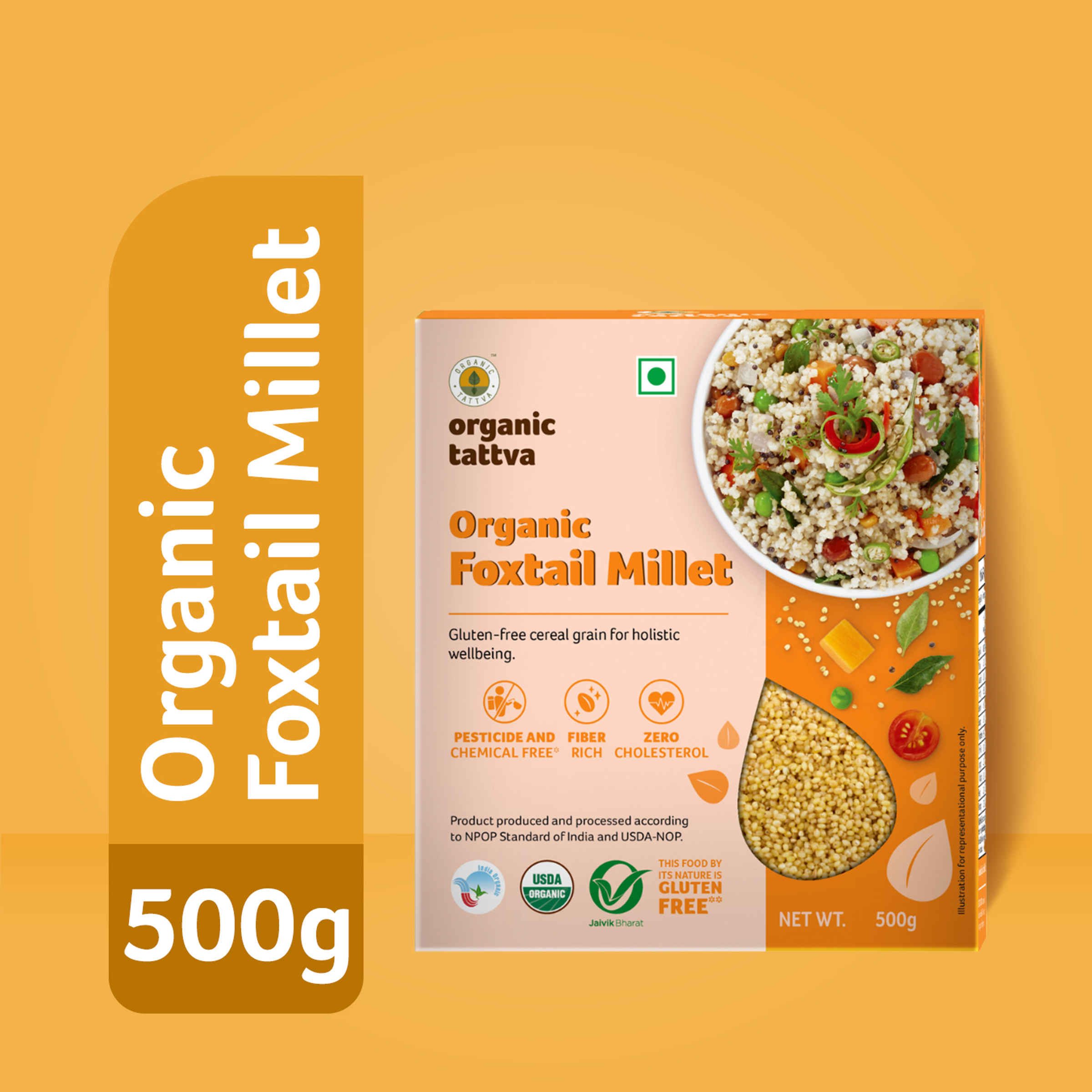 Organic Tattva Foxtail Millet | Cholesterol-free - Image 10