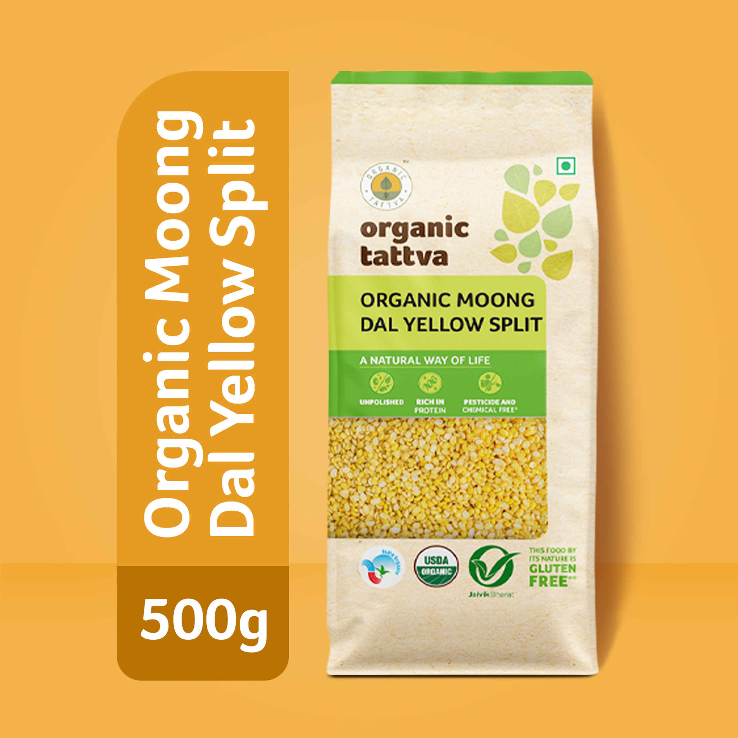 Organic Tattva Organic Moong Dal Yellow Split - Image 9