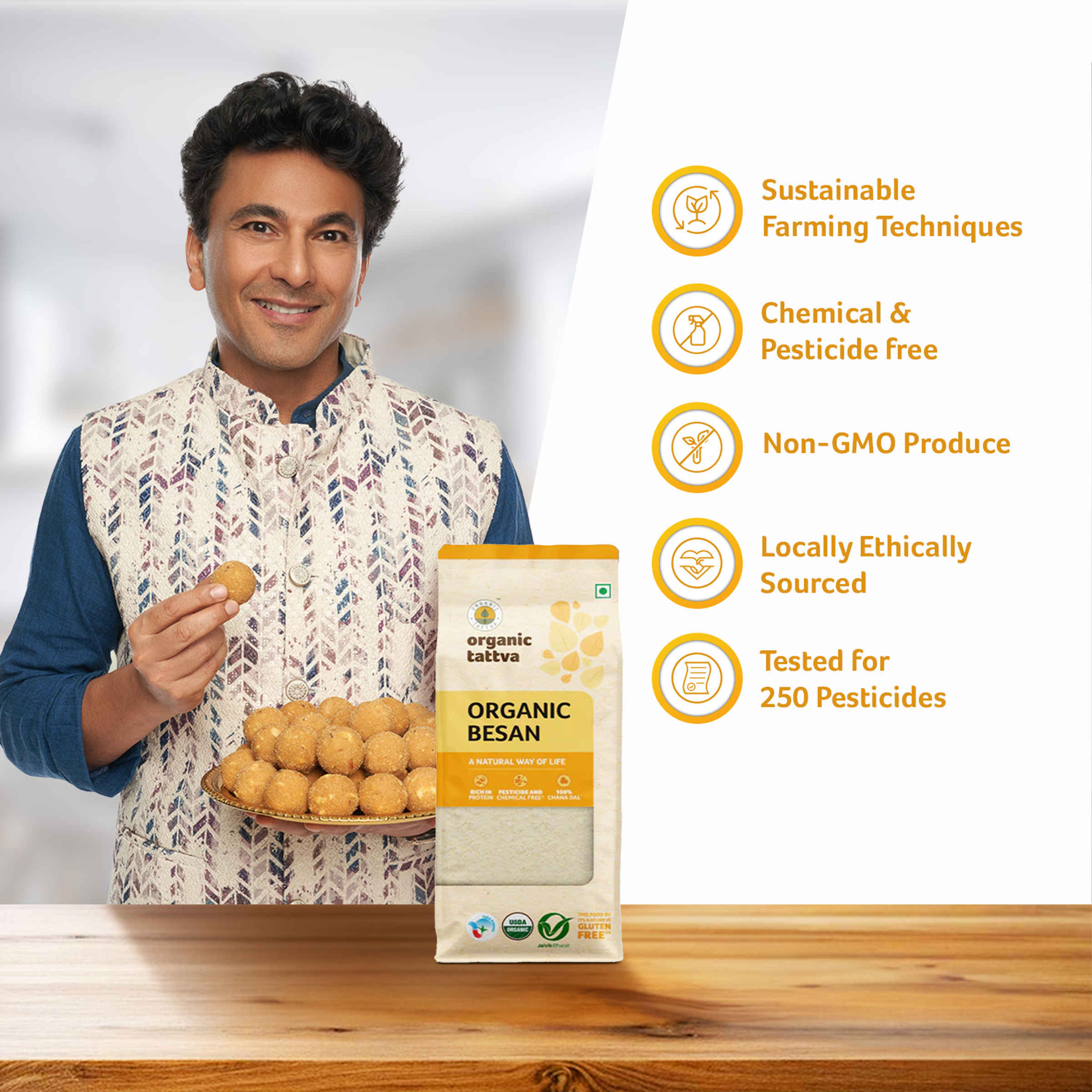 Organic Tattva Besan - Image 7