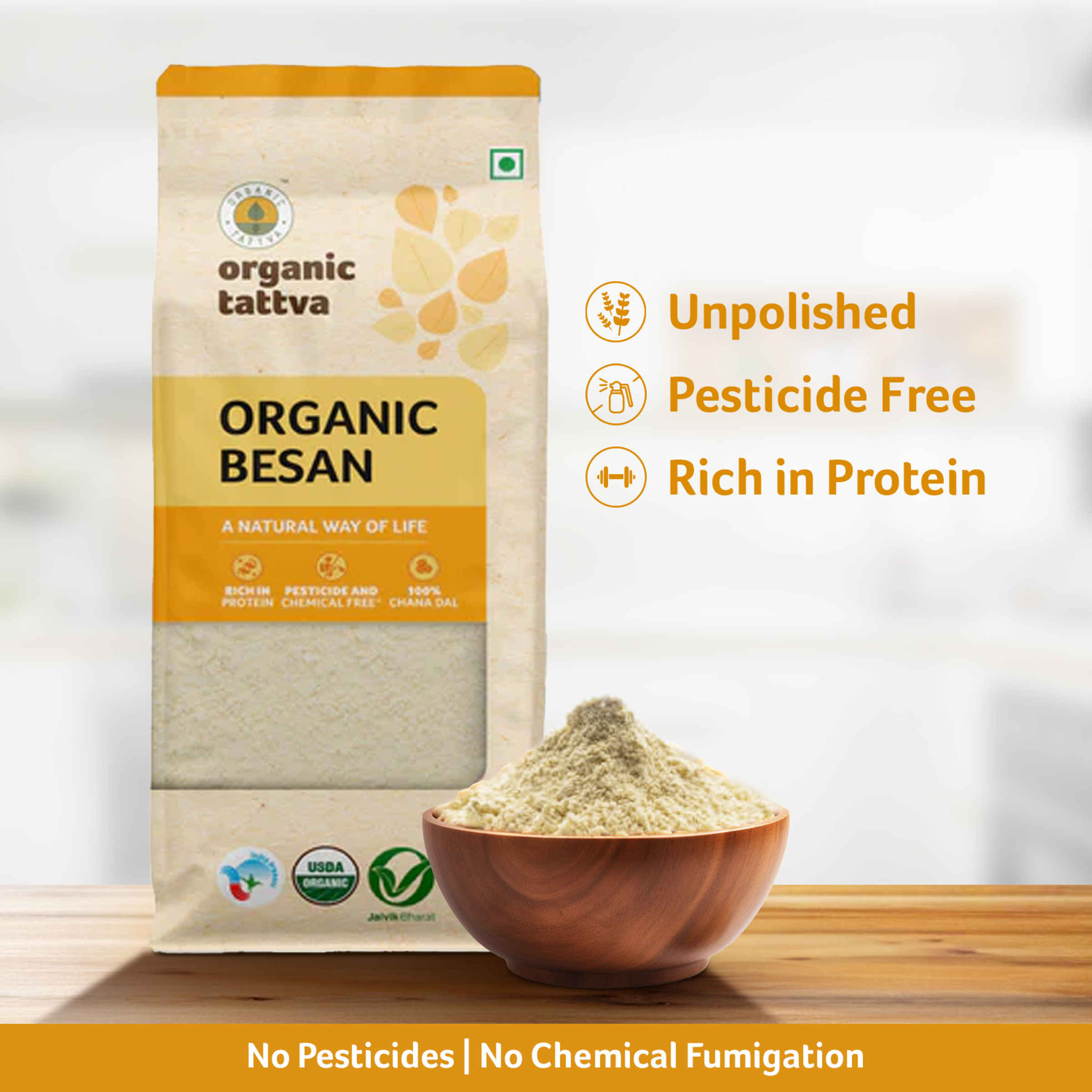 Organic Tattva Besan - Image 6