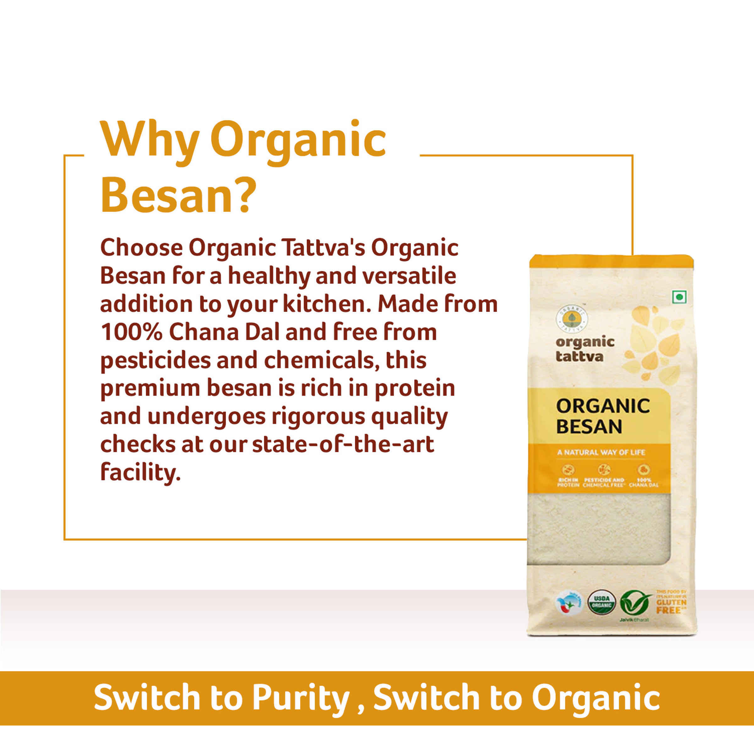 Organic Tattva Besan - Image 8