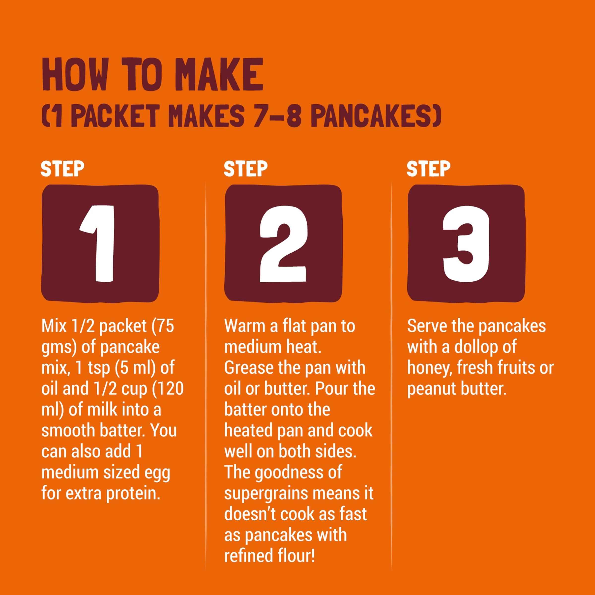 Slurrp Farm Classic Pancake Mix | No Maida - Image 7