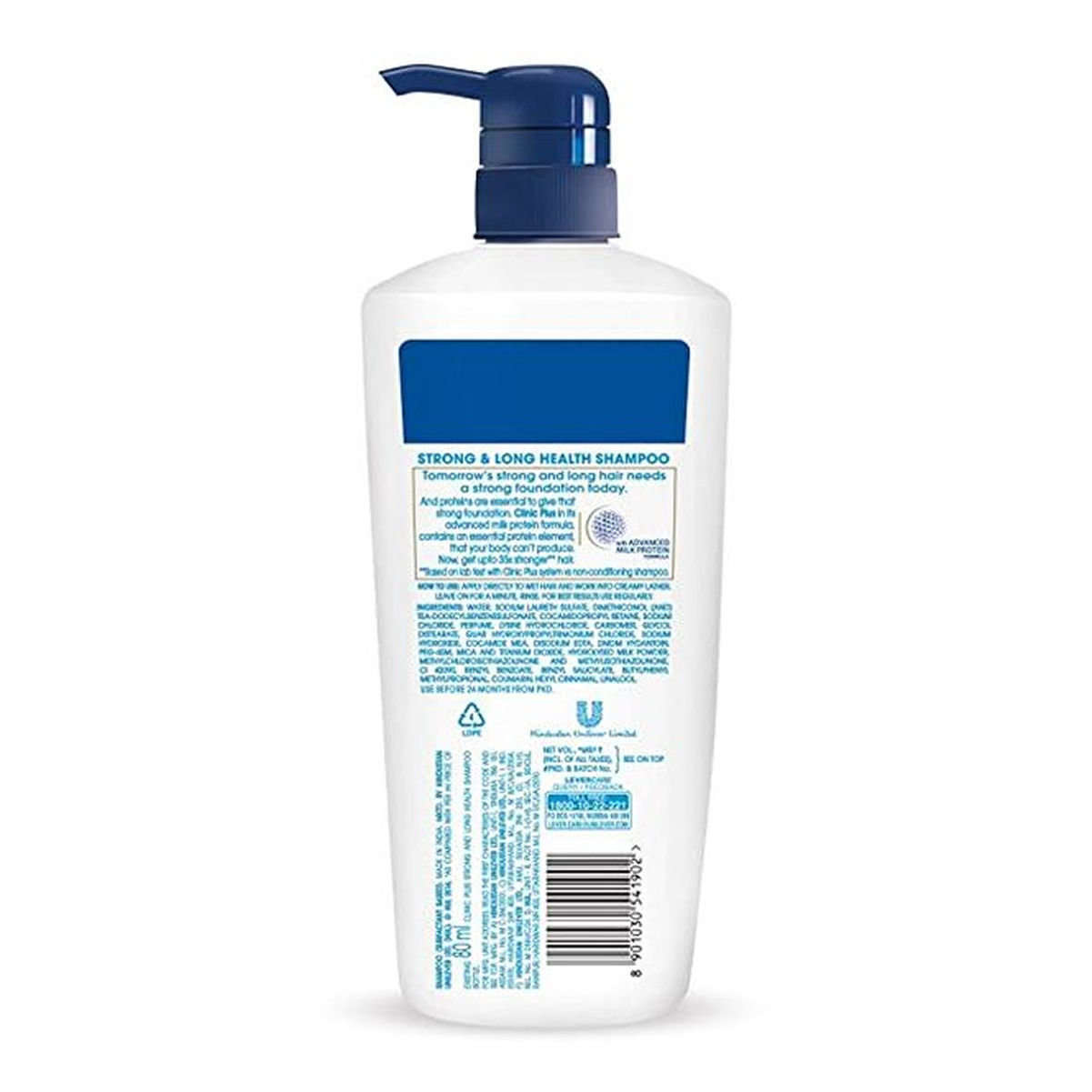 Clinic Plus Strong & Long Shampoo with Milk Proteins and Multivitamins 650 ml X 2 Combo
