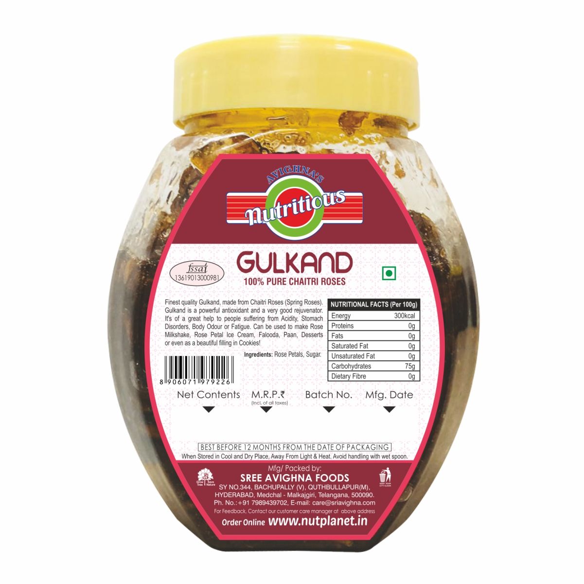 Nutritious Gulkand