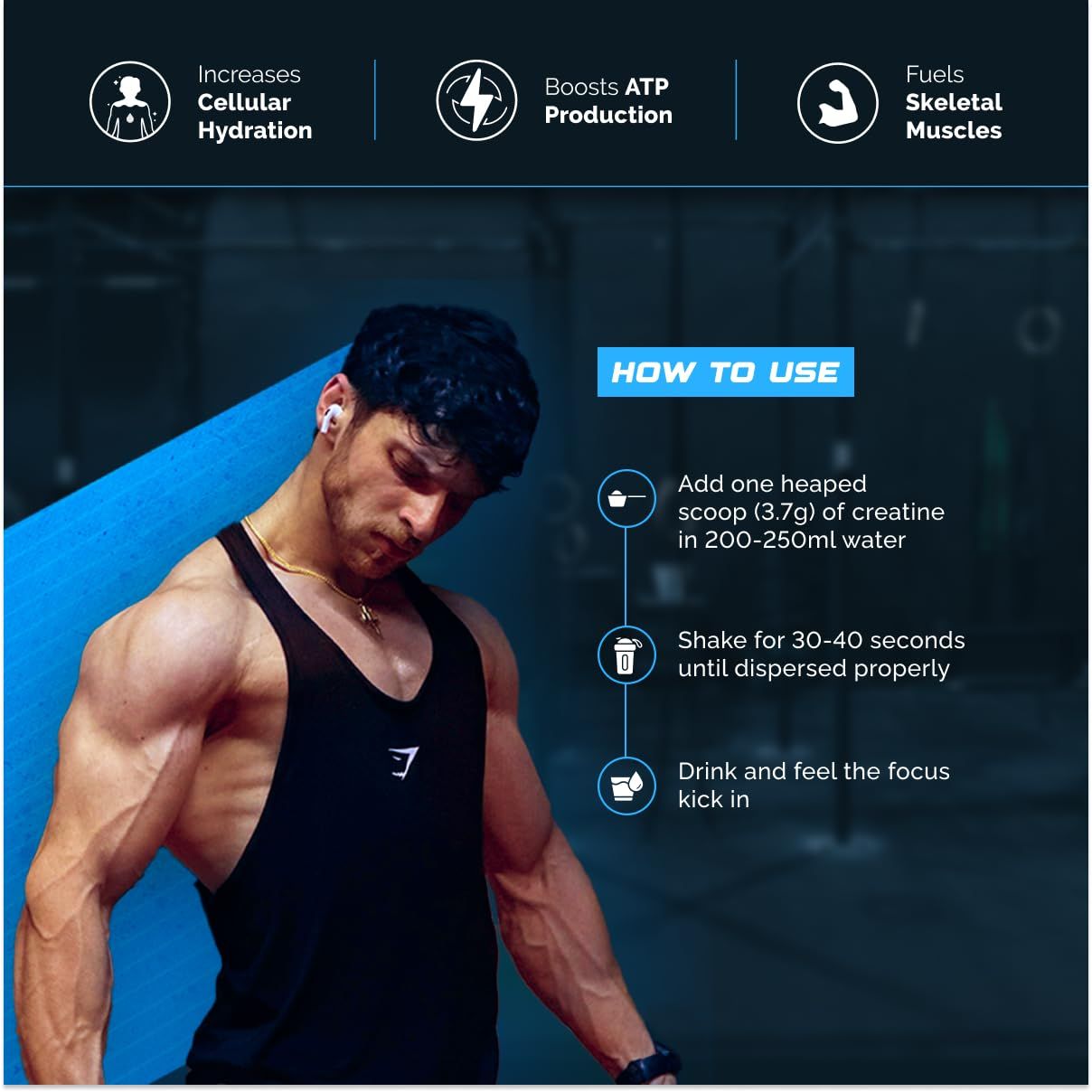 Wellcore Pure Micronised Creatine Monohydrate Fruit Fusion