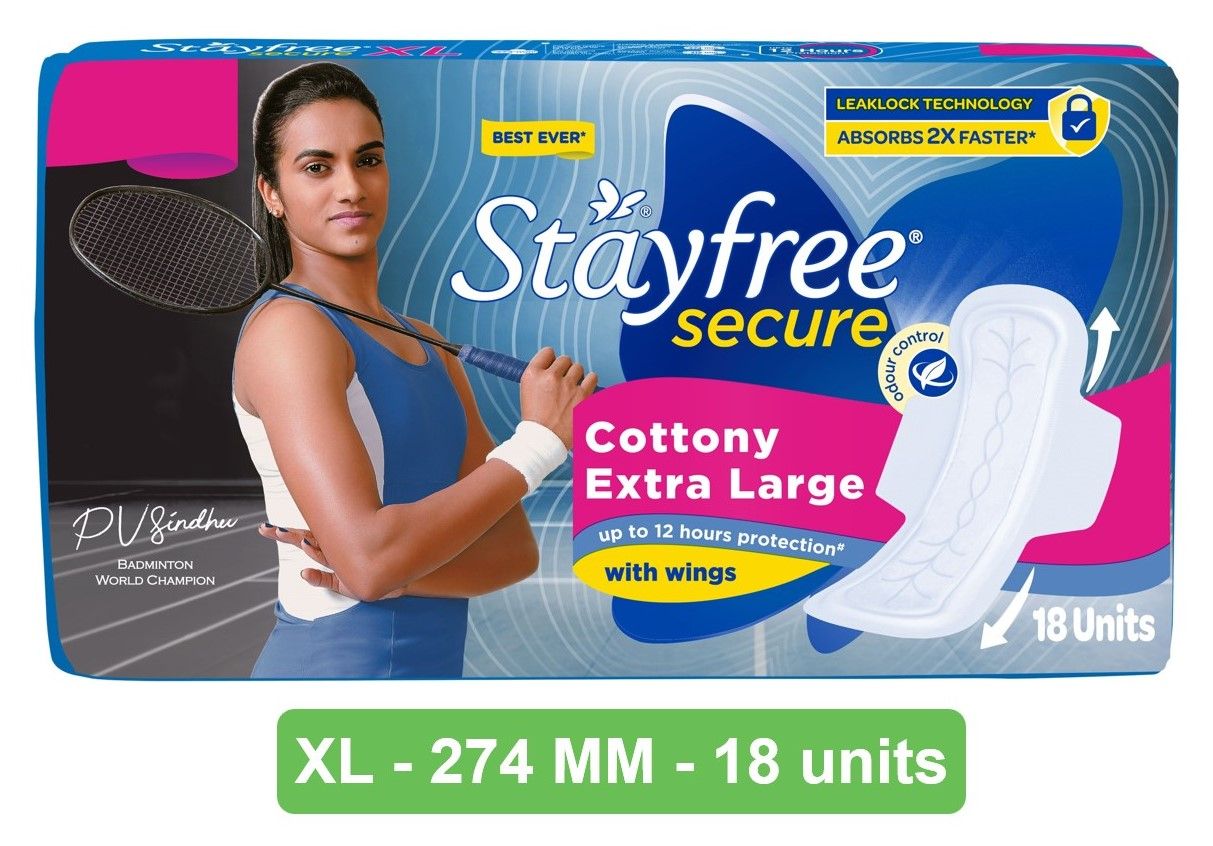 Stayfree Secure XL Sanitary Pads