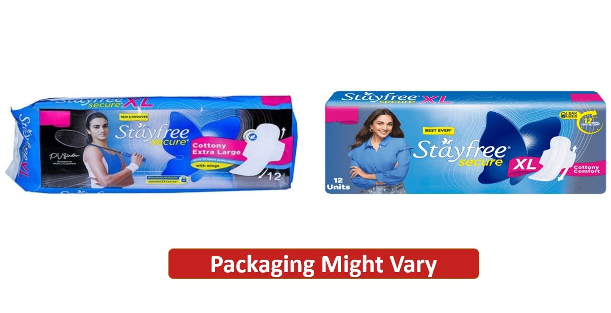 Stayfree Secure Cottony XL Sanitary Pads