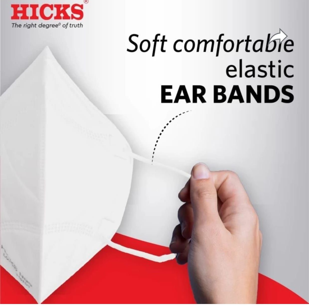 Hicks N95 Mask White