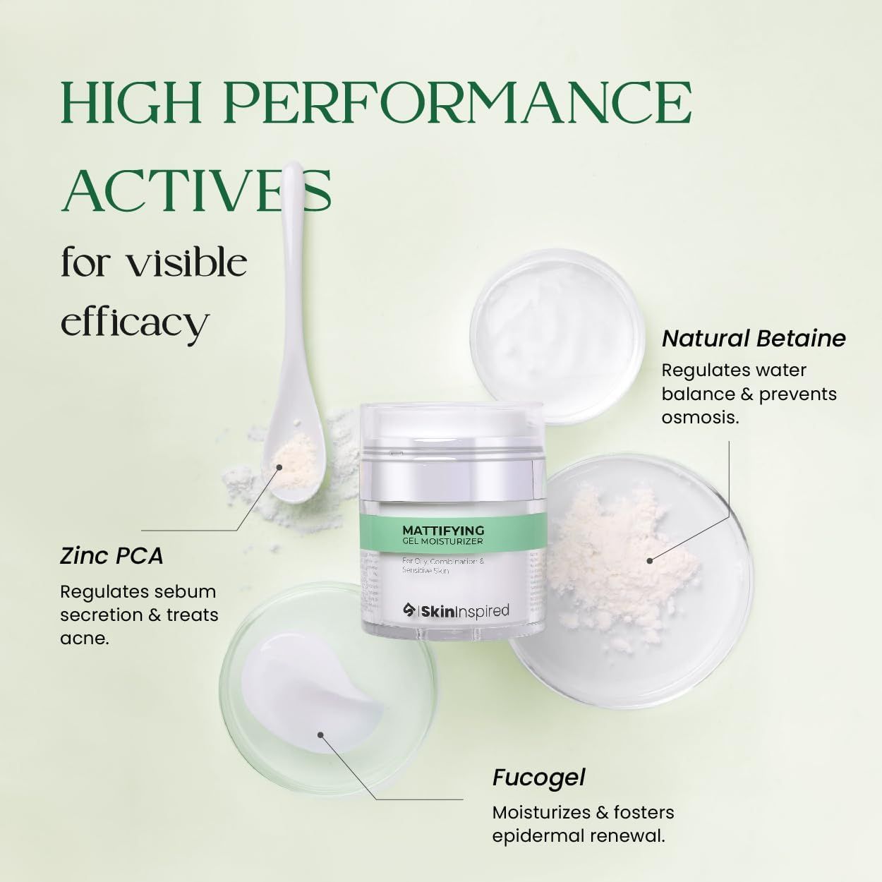 Skininspired Mattifying Gel Face Moisturizer
