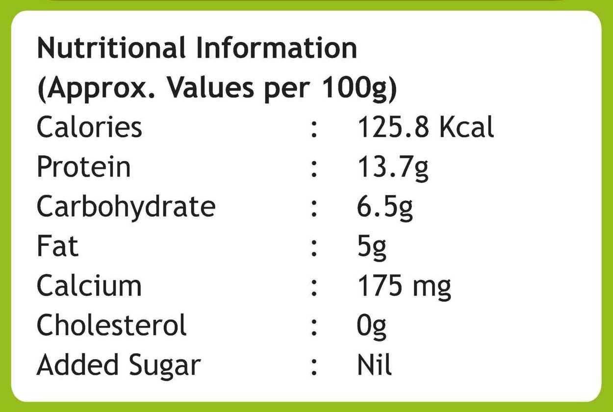 Bio Nutrients Pure Diet Soy Tofu Paneer