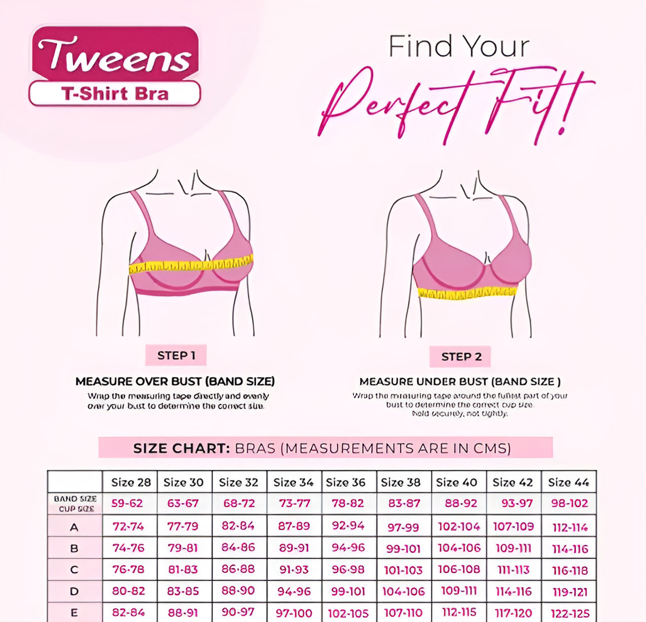 Tweens Backless Lightly Padded Transparent Back T-Shirt Bra | Plum-32B