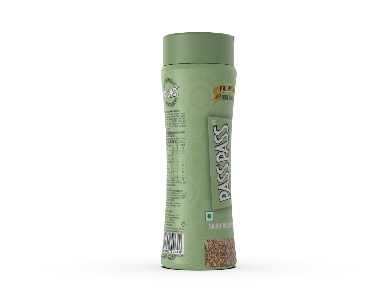 Pass Pass Saunf Delight Mix Mouth Freshener