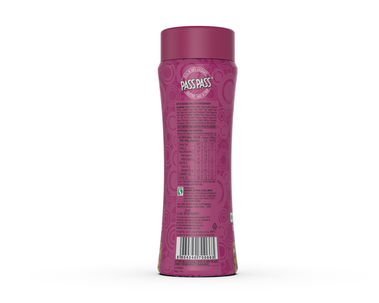 Pass Pass Sweet Magic Mix Jar 105 g Combo
