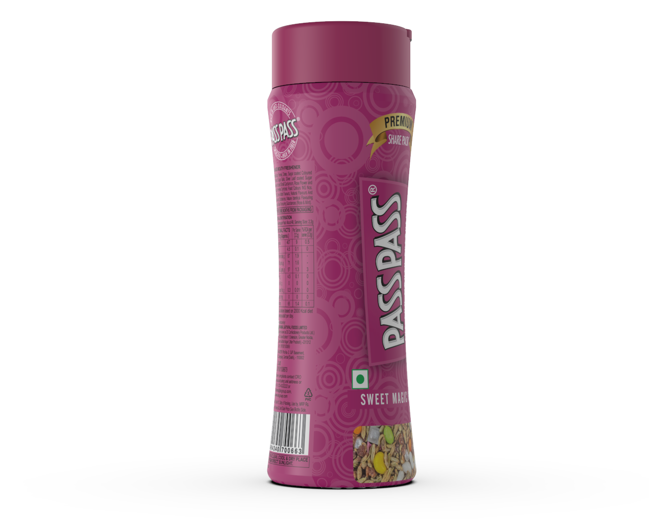Pass Pass Sweet Magic Mix Jar 105 g Combo