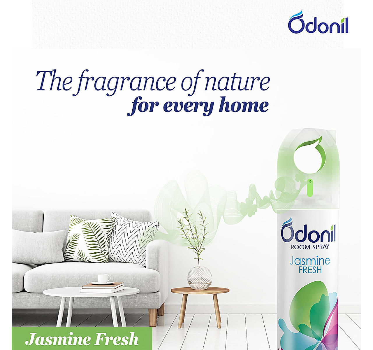 Odonil Jasmine Fresh Room Air Freshener Spray