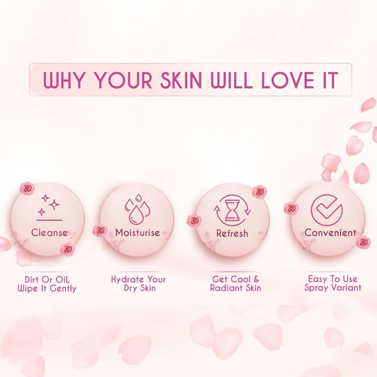 Dabur Gulabari Rose Glow Face Cleanse
