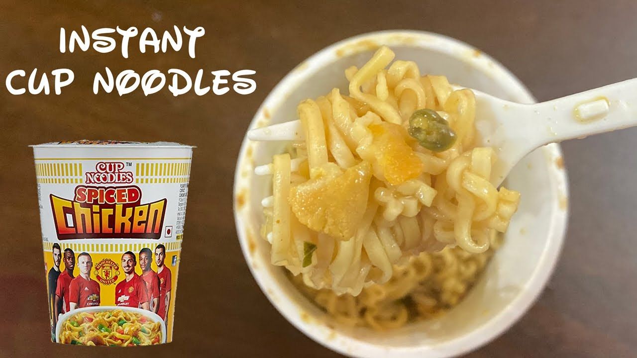 Nissin Cup Noodles Spiced Chicken Cup 55 g Combo