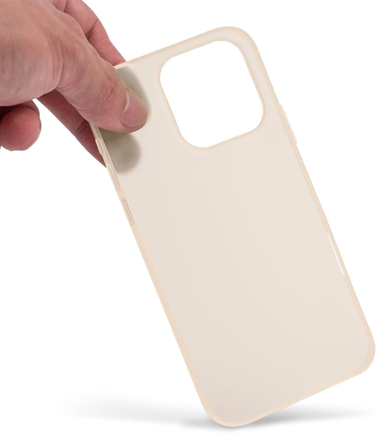 ExpressB for iPhone 16 Pro Max Case Back Cover Zero Drop Protect Ultra Thin Matte - Desert Titanium