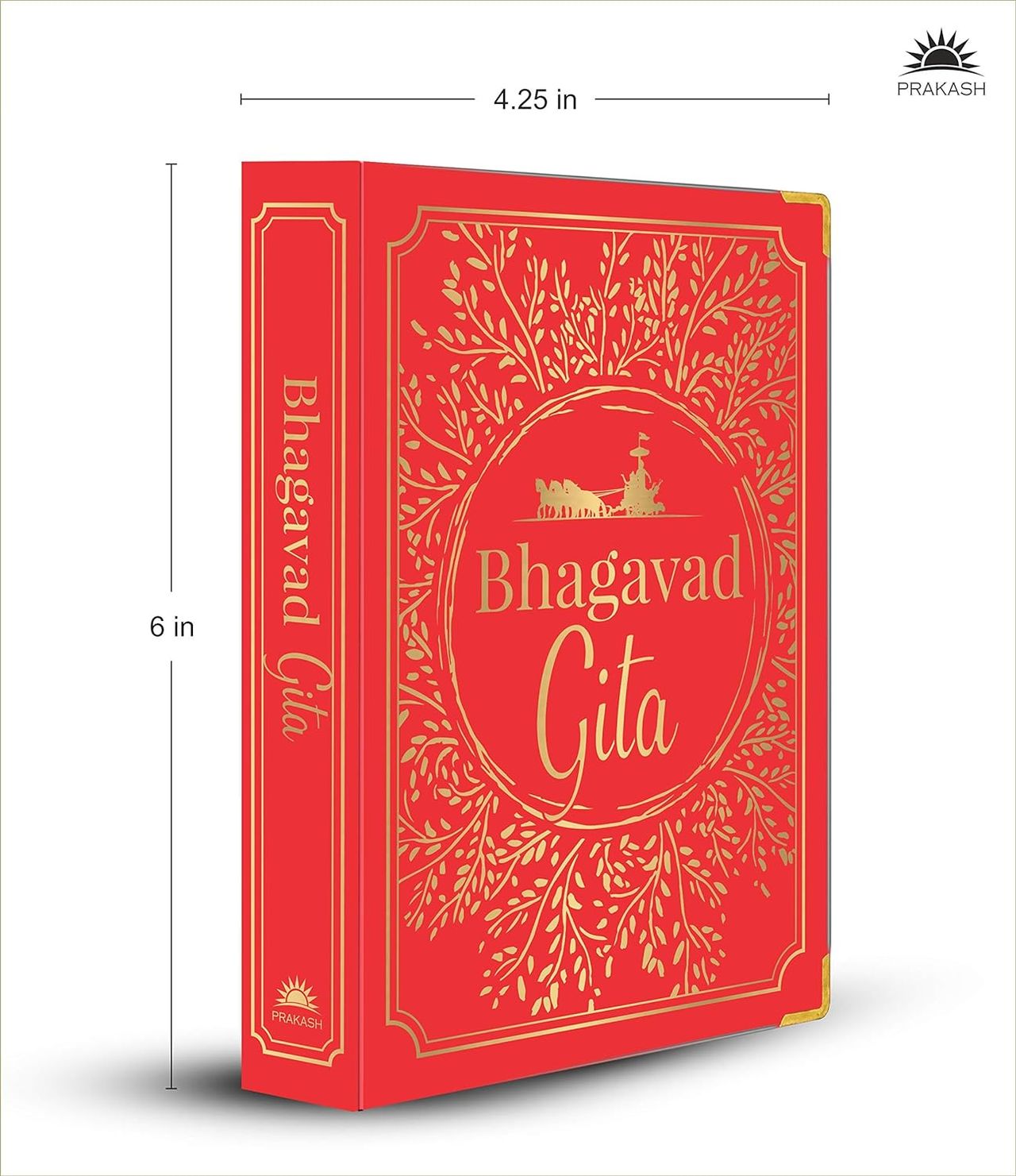 Bhagavad Gita (Deluxe Silk Hardbound)
