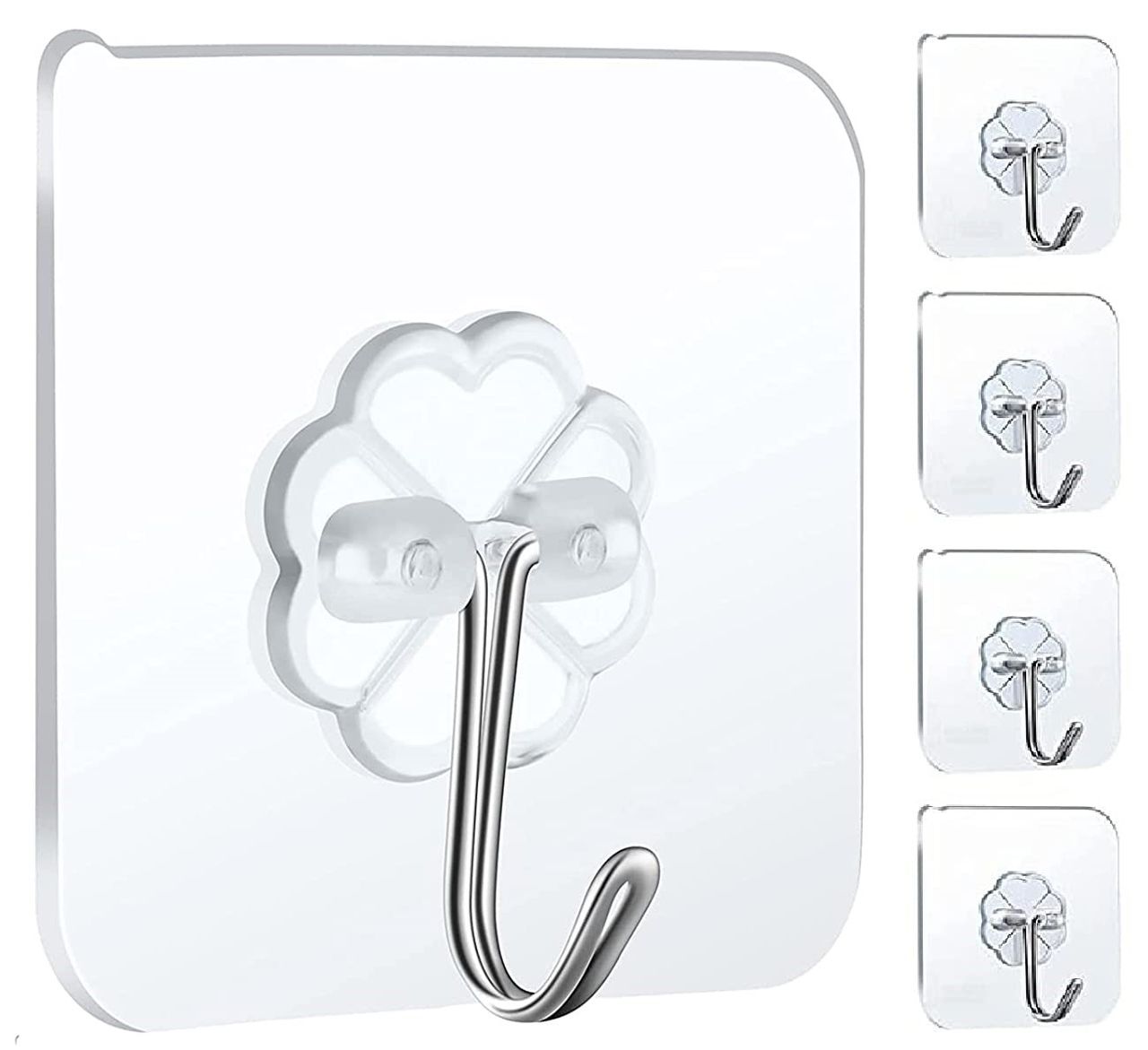 Se7En Self Adhesive Wall Hooks
