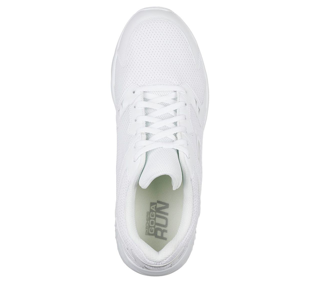 Skechers Mens Go Run 400 Intrepid Running Shoe | White (UK 7)