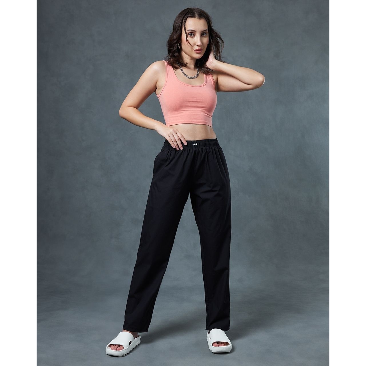 Bewakoof Women's Pyjamas | Black | L
