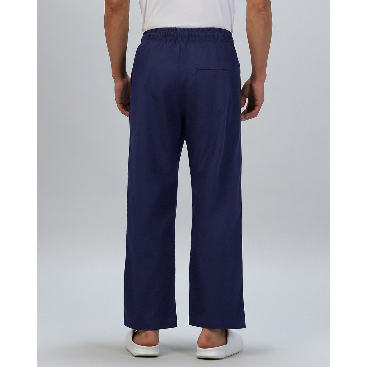 Bewakoof Men's Pyjamas | Navy - L