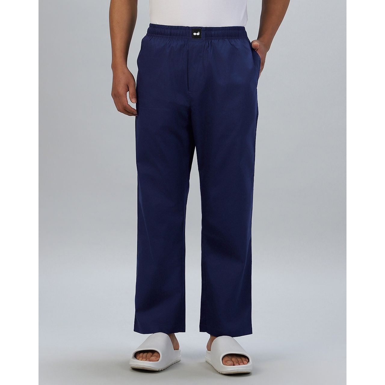 Bewakoof Men's Pyjamas | Navy - L