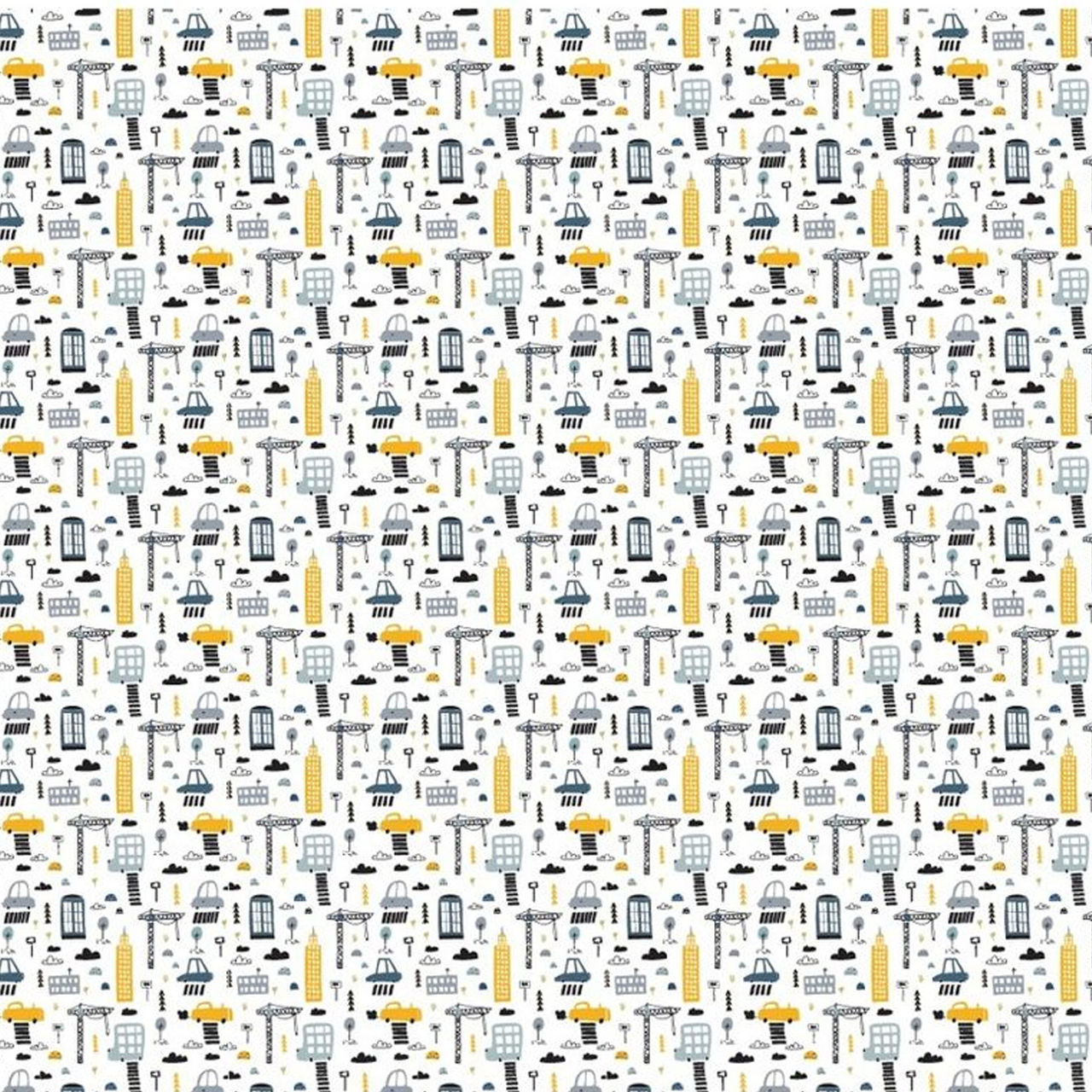 Paperpep White Car Print 19x29 Inch Gift Wrapping Paper Pack Of 5 Sheets In Roll Pack