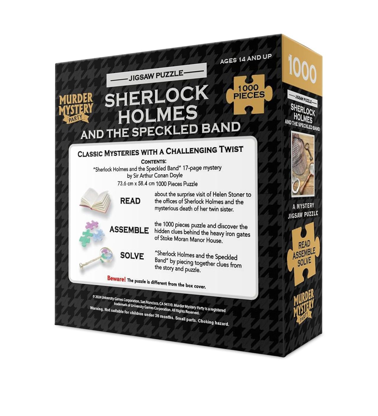 Funskool SHERLOCK HOLMES AND THE SPECKLED BAND - 1000 PCS PUZZLE-9600800