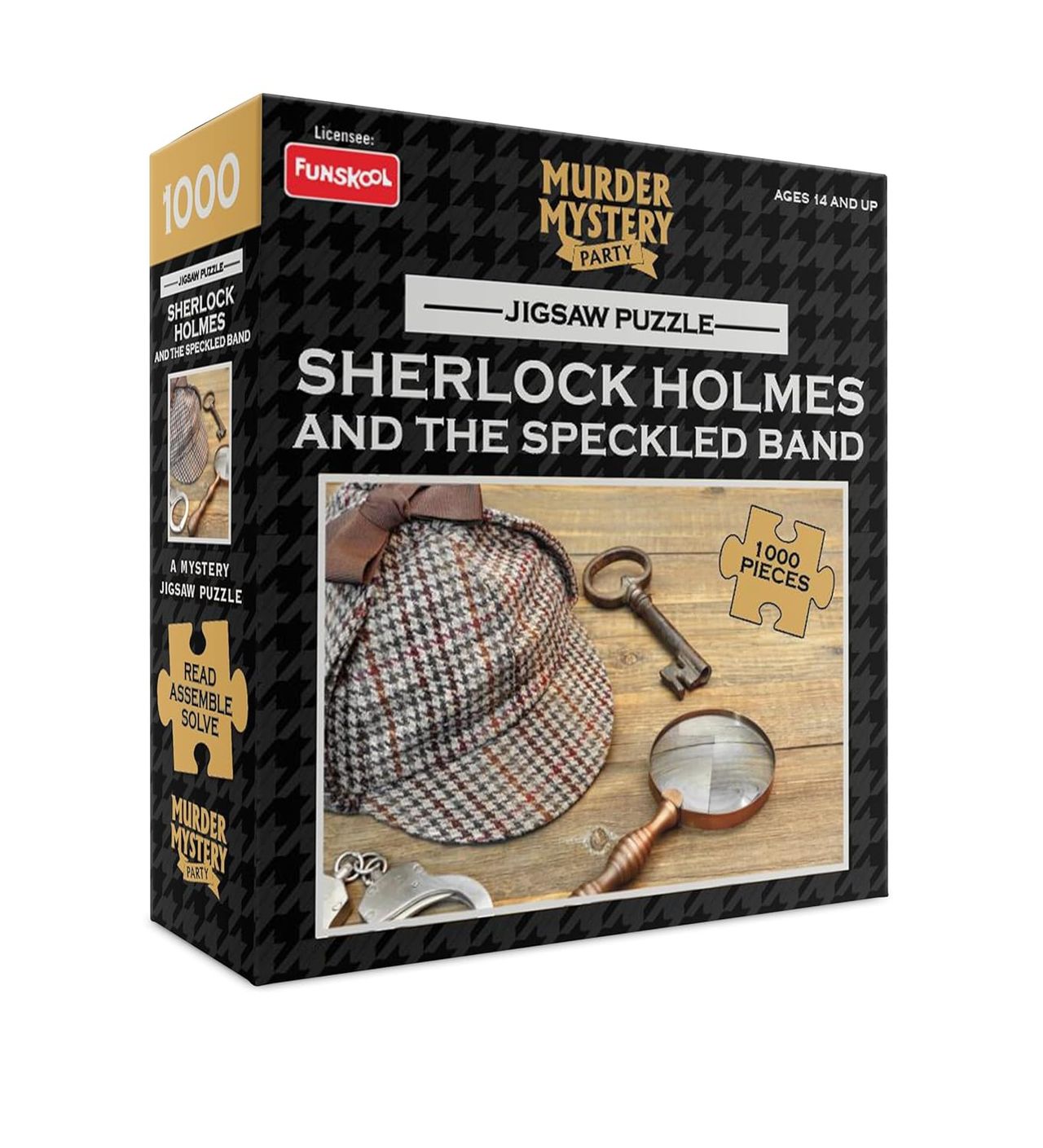 Funskool SHERLOCK HOLMES AND THE SPECKLED BAND - 1000 PCS PUZZLE-9600800