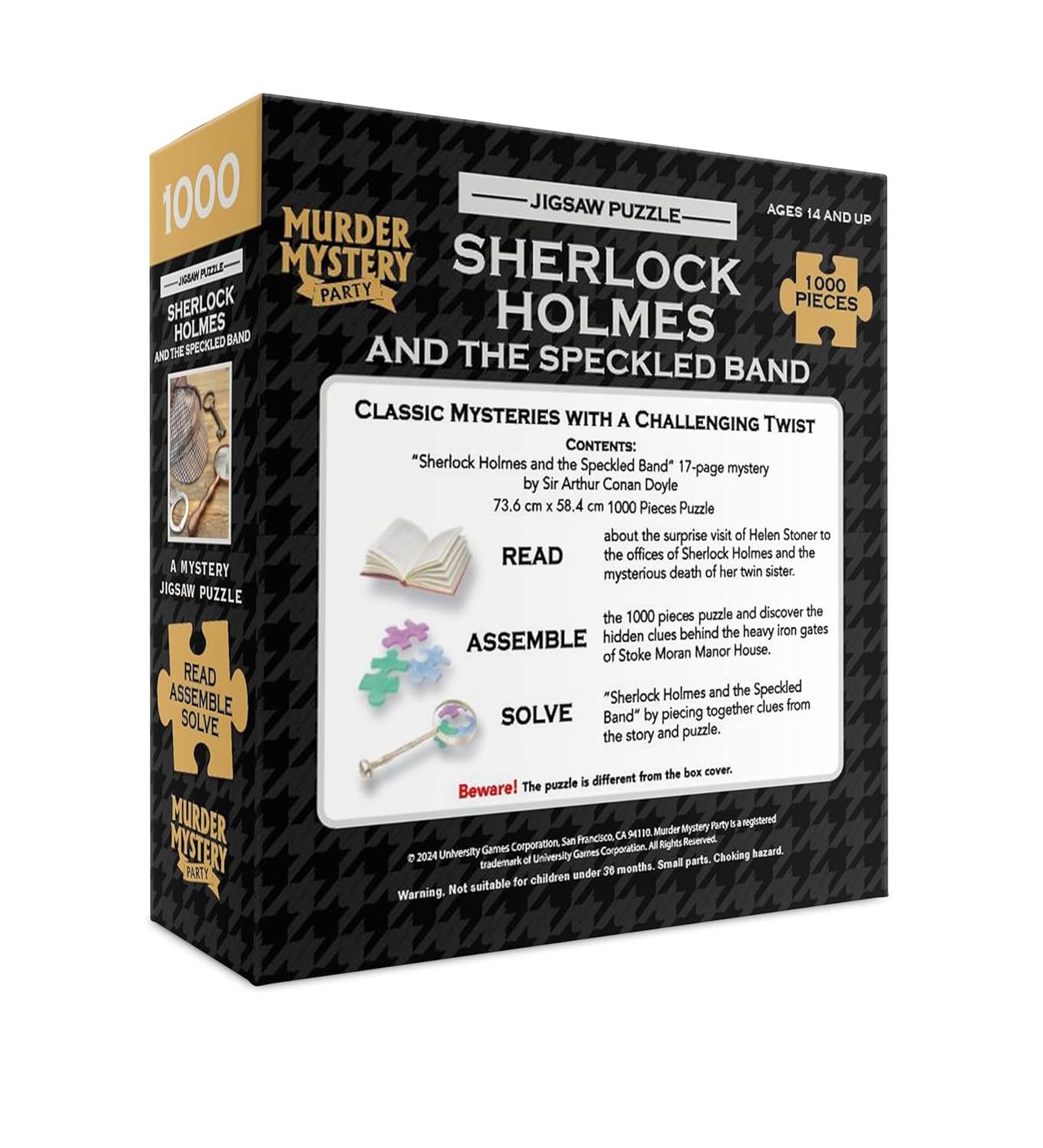 Funskool SHERLOCK HOLMES AND THE SPECKLED BAND - 1000 PCS PUZZLE-9600800